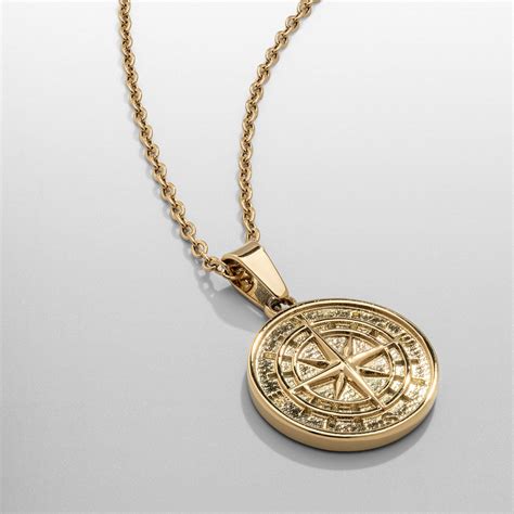 Chain Pendant Compass