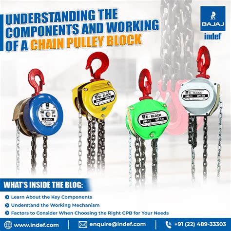 Chain Pulley Block Description