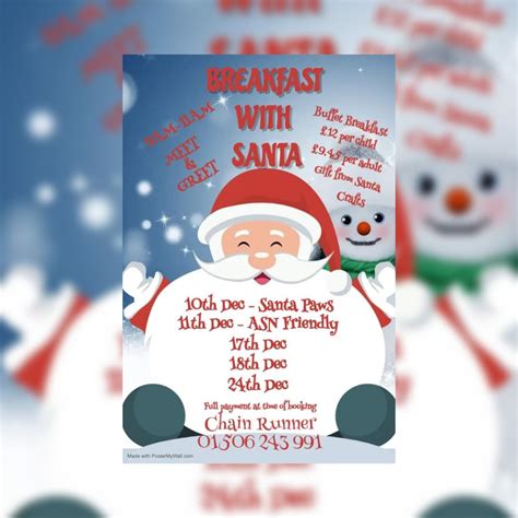 Chain Runner Breakfast With Santa