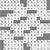 chained crossword clue