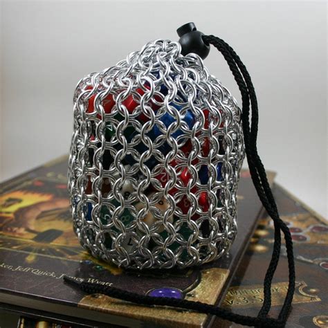chainmail dice bag