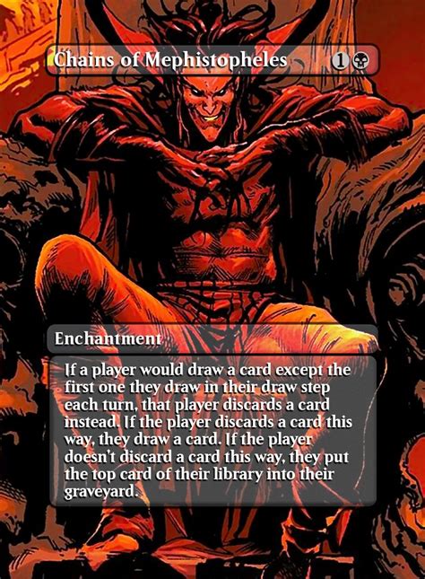 Chains of Mephistopheles Magic Card