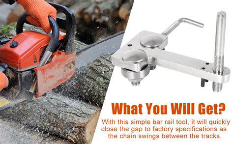 Chainsaw Bar Roller Tool