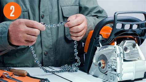 Chainsaw Chain On Backwards