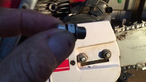 Chainsaw Decompression Button