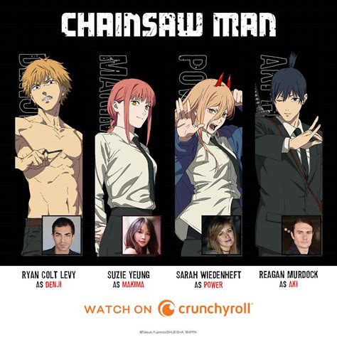 Chainsaw man cast list