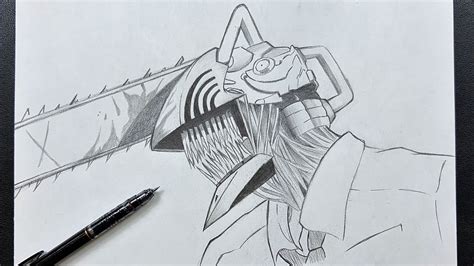 Chainsaw Man Drawing