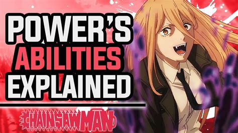 Chainsaw Man Power Abilities