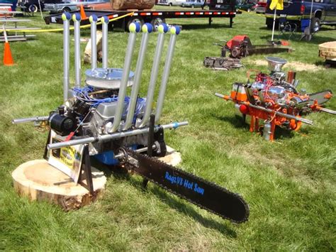 Chainsaw V8 Engine