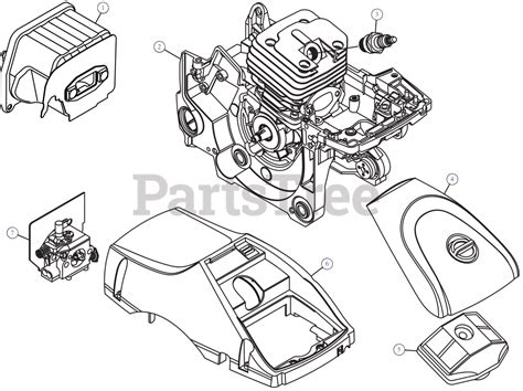 A Unique way Showing How a 2Stroke Chainsaw Engine Works (Cutaway