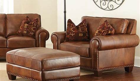 Chair And A Half Faux Leather Benchcraft balone Brown Fabric Oversized Swivel