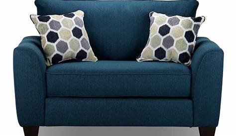 Chair And A Half Navy Blue Like The Color Decorating Ideas Pinterest