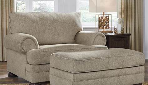 Chair And A Half With Ottoman Signature Design By shley Harleson Transitional