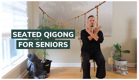 seated chair qigong - Google Search | Qigong, Chair yoga, Tai chi