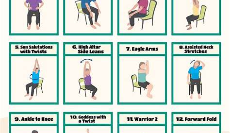 Chair Yoga for Seniors 8 Chair Yoga Poses Seniors Can Do Easily At