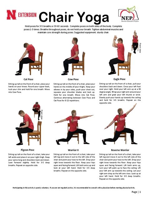 Chair Exercise Handout