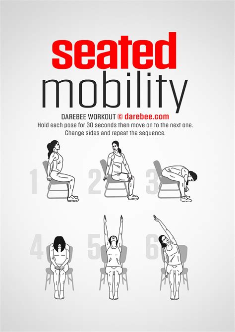 Chair Exercises Darebee