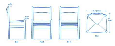 Chair Plan Dimensions