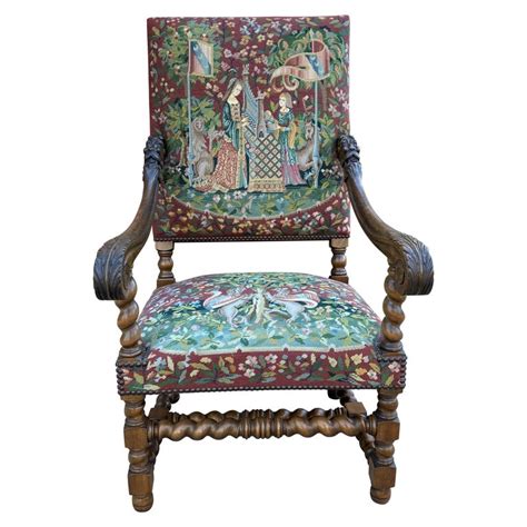 chair tapestry