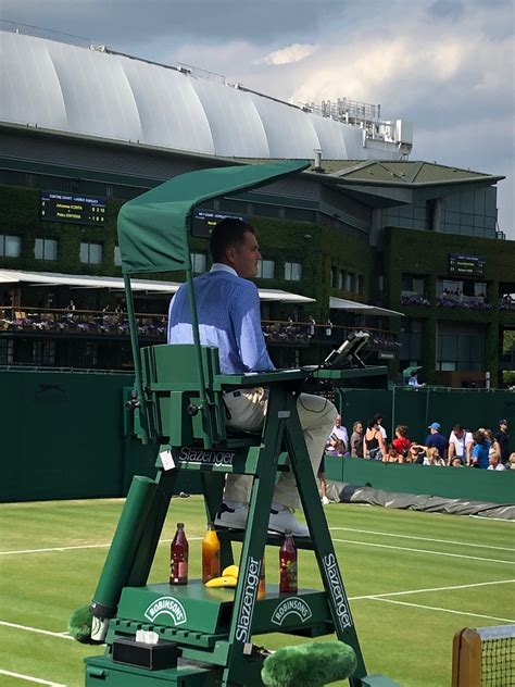 chair umpire tennis role