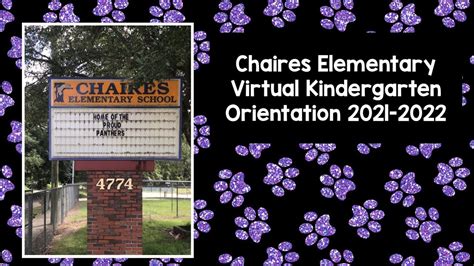 Chaires Elementary School site