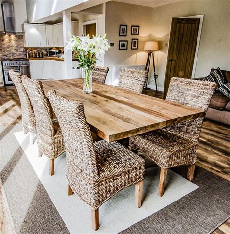 These Chairs To Go With Rustic Table In 2023