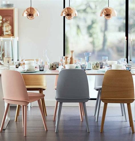 chaises salle à manger couleur Idées de Décoration intérieure