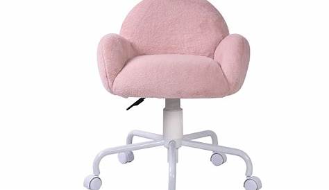 Chaise de bureau fille coloris rose clair Vente de