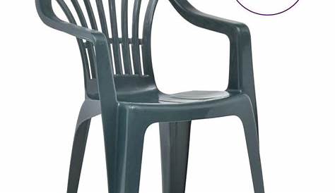 Chaise de jardin / terrasse 'SISTER' grise foncée en