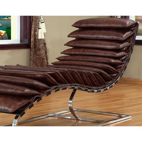 New Chaise Lounge Leather For Small Space