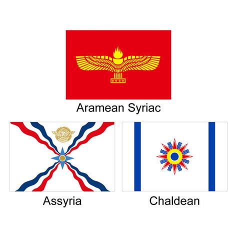 chaldean and assyrian flag