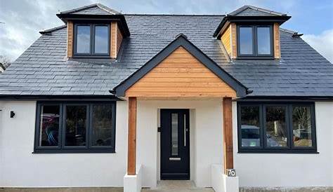Selfdesigned extension to a chaletstyle home 