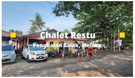 Ha part 2 - Chalet Restu Pengkalan Balak Melaka RM100 satu malam ada