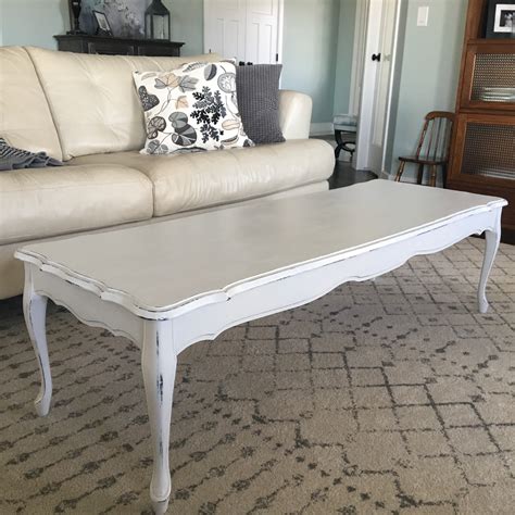 Coffee table chalk paint makeover Painted coffee tables, Chalk paint