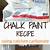 chalk paint recipe calcium carbonate