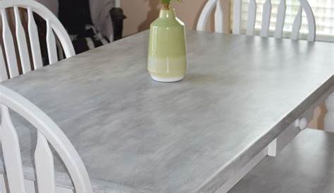 DIY chalk paint kitchen table makeover you will love
