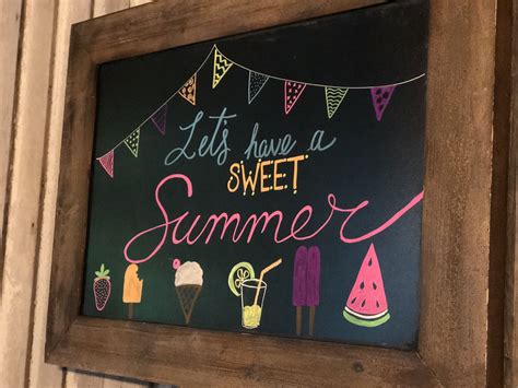Chalk Art Summer