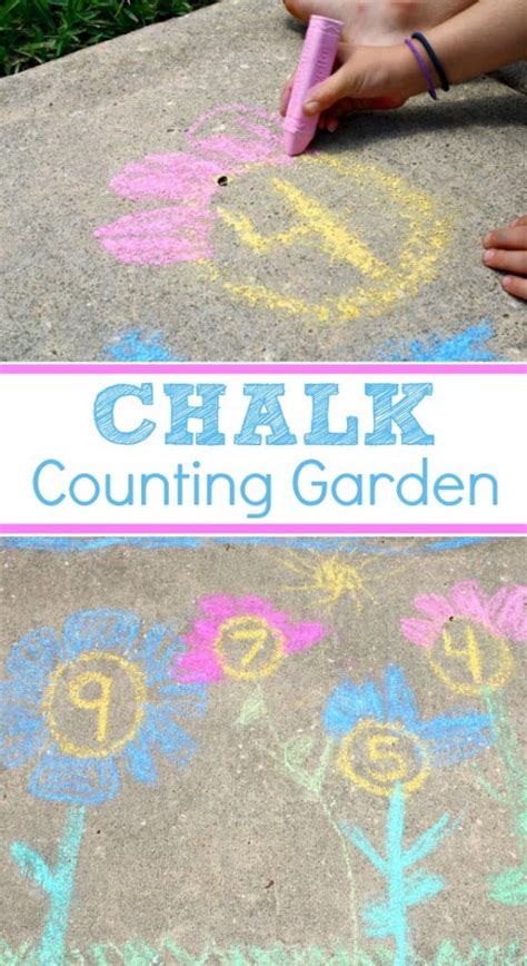 Chalk Counting Garden