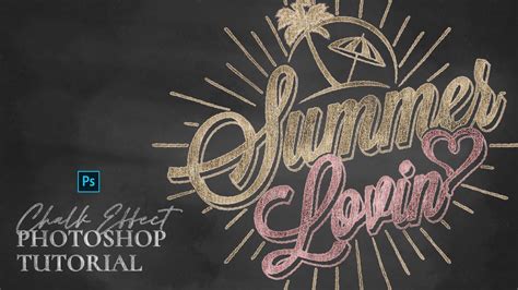 Chalk Effect Photoshop