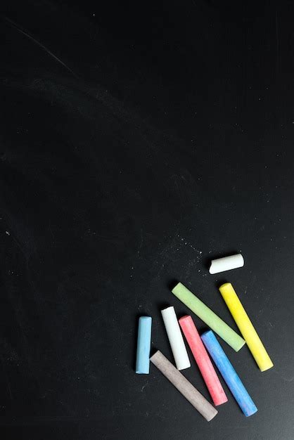 Chalk In Chalkboard