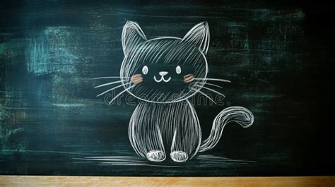 Chalkboard Cat