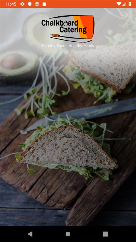 Chalkboard Catering App