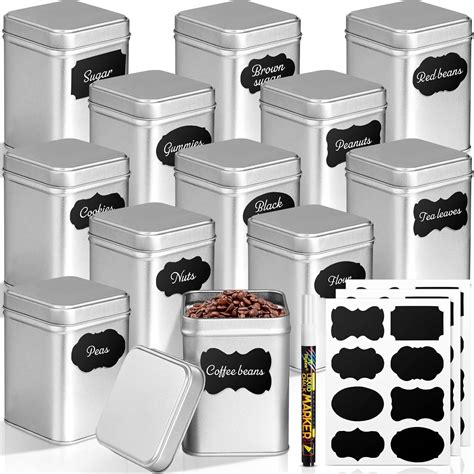 Chalkboard Tea Canisters