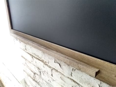Chalkboard With Chalk Ledge