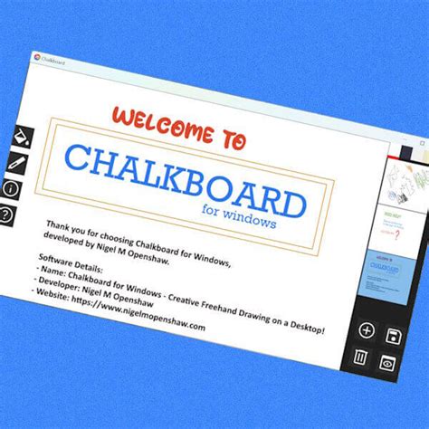 Chalkboard Writing App