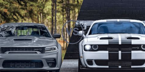 Challenger Charger Difference