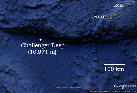 challenger deep pacific ocean