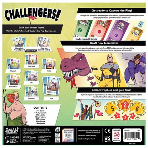 challengers card game