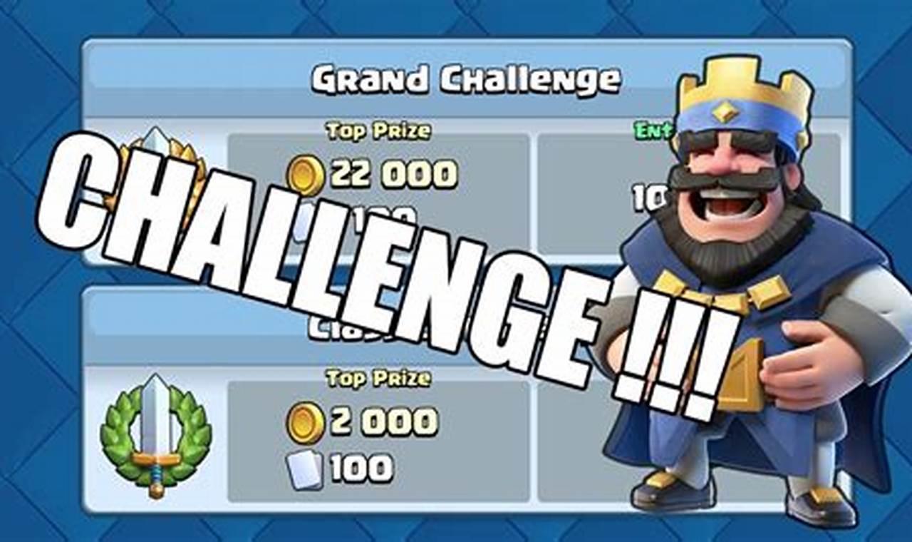 challenges clash royale