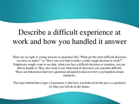 challenging experiences examples